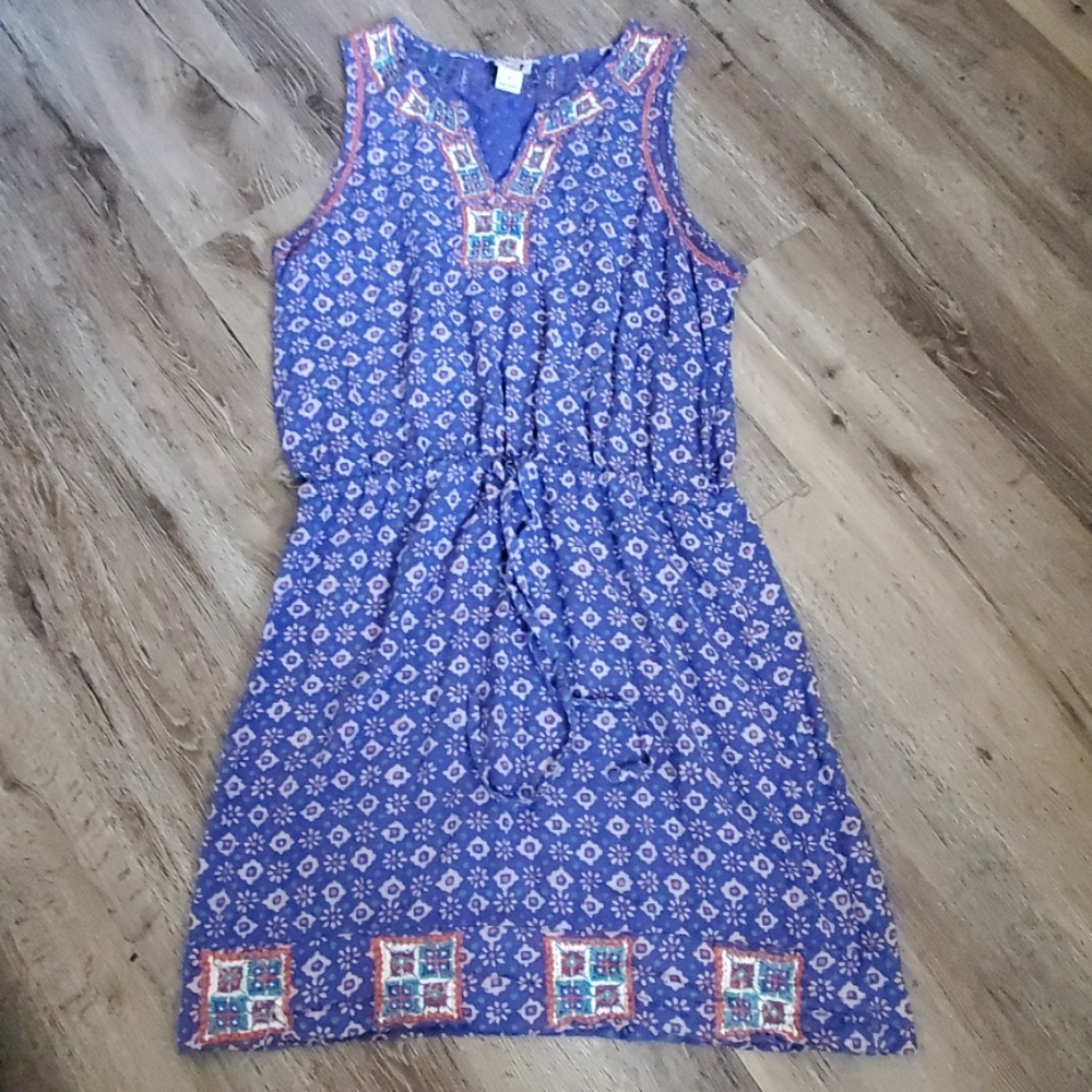 Lucky Brand Irving & Fine Printed Dress